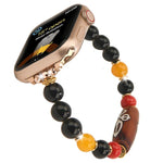 Bracciale tibetano con perline e cinturino per orologio, For Apple Watch 46mm / 49mm / 45mm / 44mm, For Apple Watch 42mm / 41mm / 40mm / 38mm
