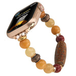 Bracciale tibetano con perline e cinturino per orologio, For Apple Watch 46mm / 49mm / 45mm / 44mm, For Apple Watch 42mm / 41mm / 40mm / 38mm