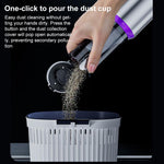 SUITU Aspirapolvere senza fili ad alta potenza con display digitale e sistema brushless per auto, One Touch Dustbin Emptying, Long Dust Collection Bin