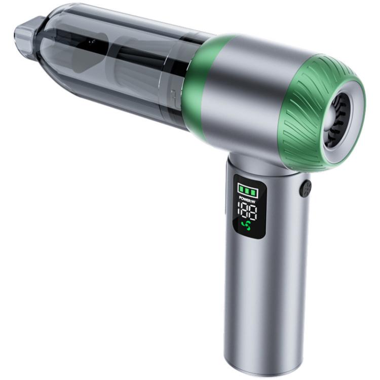 Aspirapolvere portatile SUITU con funzione soffiante e aspirazione combinata, display LED e sistema senza spazzole, One Touch Dustbin Emptying, Long Dust Collection Bin