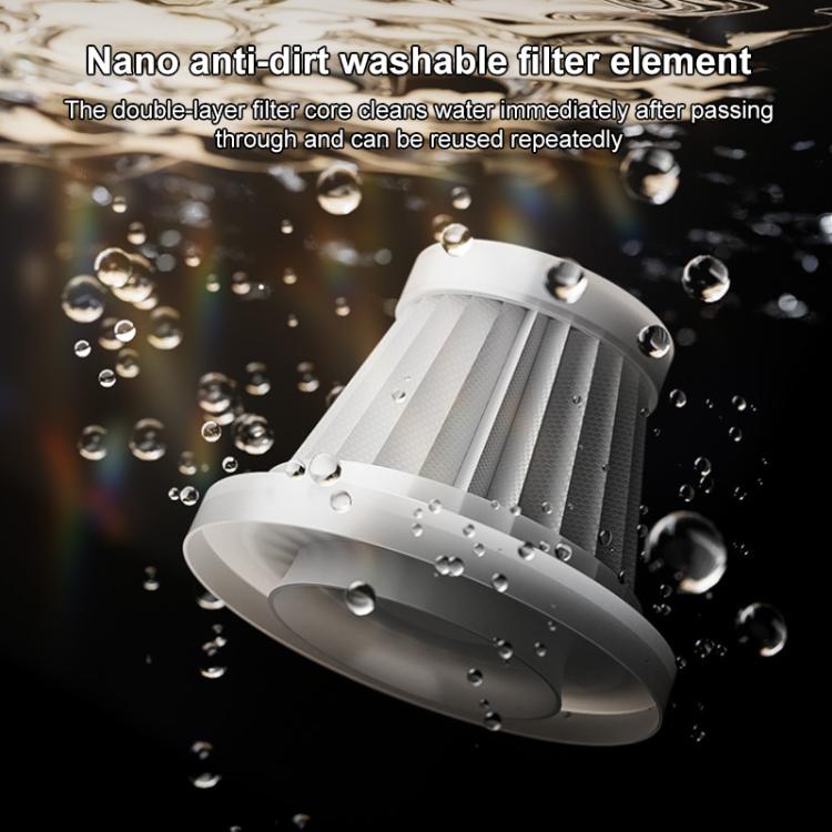Aspirapolvere portatile SUITU con funzione soffiante e aspirazione combinata, display LED e sistema senza spazzole, One Touch Dustbin Emptying, Long Dust Collection Bin