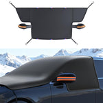 SUITU ST-3959 Copertura magnetica per parabrezza anteriore in tessuto Oxford rinforzato con protezione da neve e sole per auto