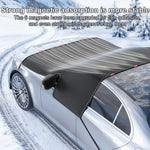SUITU ST-3959 Copertura magnetica per parabrezza anteriore in tessuto Oxford rinforzato con protezione da neve e sole per auto
