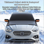 SUITU ST-3959 Copertura magnetica per parabrezza anteriore in tessuto Oxford rinforzato con protezione da neve e sole per auto