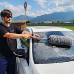 SUITU LS-447 Spazzola retrattile in microfibra per la pulizia e la ceratura dell'auto