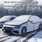 Pellicola alluminizzata per auto SUITU ST-4019, antigelo, neve e protezione UV, copertura per mezza auto, Universal SUV Model, Universal Thickened SUV Model, Universal Hatchback, Universal Sedan, Universal Thickened Sedan