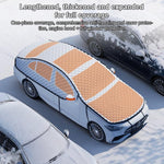 Pellicola alluminizzata per auto SUITU ST-4019, antigelo, neve e protezione UV, copertura per mezza auto, Universal SUV Model, Universal Thickened SUV Model, Universal Hatchback, Universal Sedan, Universal Thickened Sedan