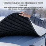 Pellicola alluminizzata per auto SUITU ST-4019, antigelo, neve e protezione UV, copertura per mezza auto, Universal SUV Model, Universal Thickened SUV Model, Universal Hatchback, Universal Sedan, Universal Thickened Sedan
