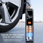 SUITU ST-5536 Pompa d'aria portatile elettrica wireless con display digitale per auto, 4000mAh, 4500mAh
