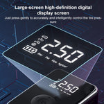 SUITU RT-601B Pompa d'aria per auto portatile elettrica con display digitale wireless e gonfiatore per pneumatici.