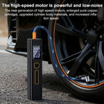 Pompa dell'aria elettrica wireless per auto con display digitale a doppio schermo portatile SUITU ST-5541