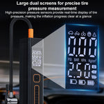 Pompa dell'aria elettrica wireless per auto con display digitale a doppio schermo portatile SUITU ST-5541