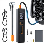 Pompa dell'aria elettrica wireless per auto con display digitale a doppio schermo portatile SUITU ST-5541