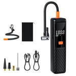 SUITU ST-5543 Pompa ad aria elettrica per pneumatici con display digitale wireless e funzione di gonfiaggio pneumatici, 4000mAh, 4500mAh
