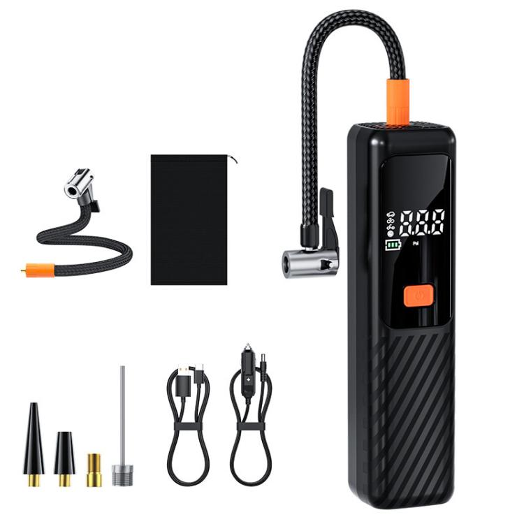 SUITU ST-5543 Pompa ad aria elettrica per pneumatici con display digitale wireless e funzione di gonfiaggio pneumatici, 4000mAh, 4500mAh