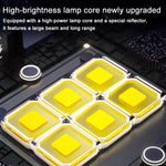 Doppia luce di lavoro a LED USB per emergenza, per alloggiamento batteria Dayi, 3 inch Round High Beam, 4 inch Square High Beam, 5 inch Square High and Low Beam, 8 inch Square High and Low Beam, 10 inch Square High and Low Beam