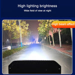 Doppia porta USB con LED per lavoro d'emergenza, compatibile con lo slot batteria Makita., 3 inch Round High Beam, 4 inch Square High Beam, 5 inch Square High and Low Beam, 8 inch Square High and Low Beam, 10 inch Square High and Low Beam