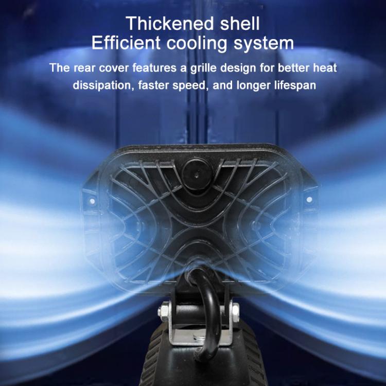 Doppia porta USB con LED per lavoro d'emergenza, compatibile con lo slot batteria Makita., 3 inch Round High Beam, 4 inch Square High Beam, 5 inch Square High and Low Beam, 8 inch Square High and Low Beam, 10 inch Square High and Low Beam