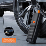 SUITU ST-5547 Pompa di gonfiaggio auto portatile con manometro a lancetta, alimentazione a corrente continua, 12V.