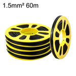 Cavo elettrico per auto con anima in rame puro e isolamento in rame, lunghezza 60 m., 0.75 Square, 1 Square, 1.5 Square