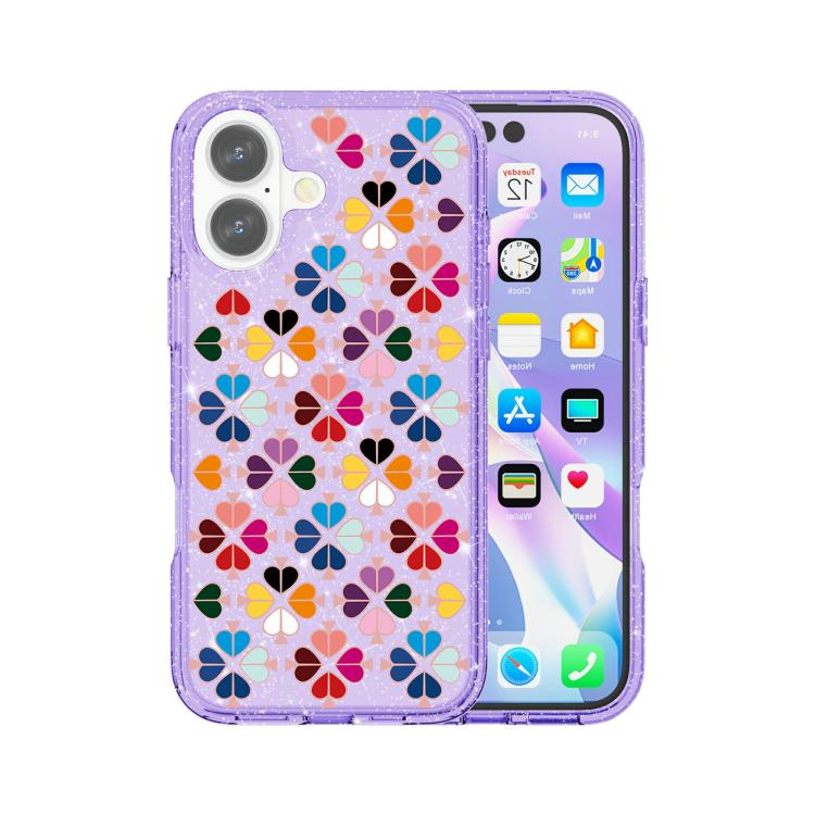 Cover per telefono con motivo a cuori rossi e cristalli scintillanti, For iPhone 17, For iPhone Air, For iPhone 16 Pro Max, For iPhone 16 Pro