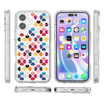 Cover per telefono con motivo a cuori rossi e cristalli scintillanti, For iPhone 16 Plus, For iPhone 16, For iPhone 15 Pro Max, For iPhone 15 Pro