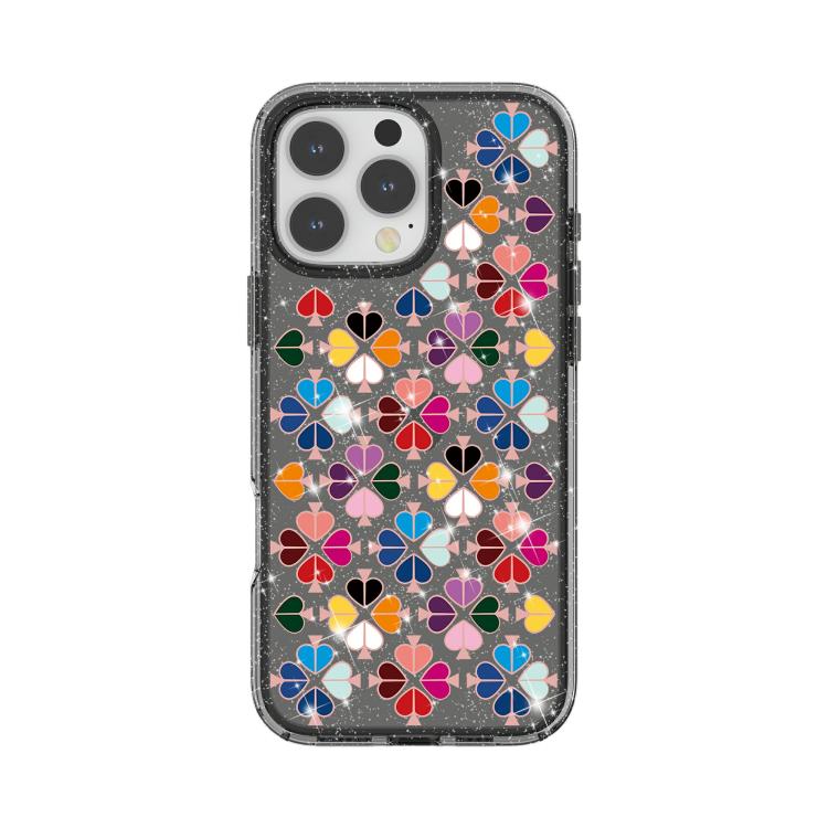 Cover per telefono con motivo a cuori rossi e cristalli scintillanti, For iPhone 17, For iPhone Air, For iPhone 16 Pro Max, For iPhone 16 Pro