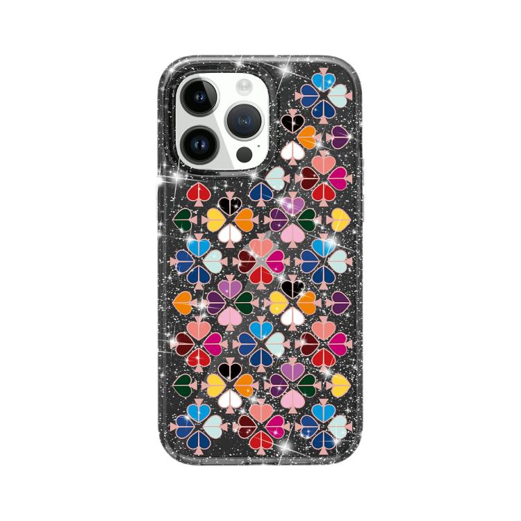Cover per telefono con motivo a cuori rossi e cristalli scintillanti, For iPhone 16 Plus, For iPhone 16, For iPhone 15 Pro Max, For iPhone 15 Pro