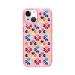 Cover per telefono con motivo a cuori rossi e cristalli scintillanti, For iPhone 15 Plus, For iPhone 15, For iPhone 14 Plus, For iPhone 14