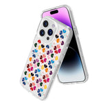 Cover per telefono con motivo a cuori rossi e cristalli scintillanti, For iPhone 14 Pro, For iPhone 14 Pro Max, For iPhone 13 Pro Max, For iPhone 13 Pro