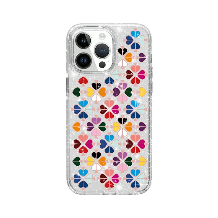 Cover per telefono con motivo a cuori rossi e cristalli scintillanti, For iPhone 14 Pro, For iPhone 14 Pro Max, For iPhone 13 Pro Max, For iPhone 13 Pro