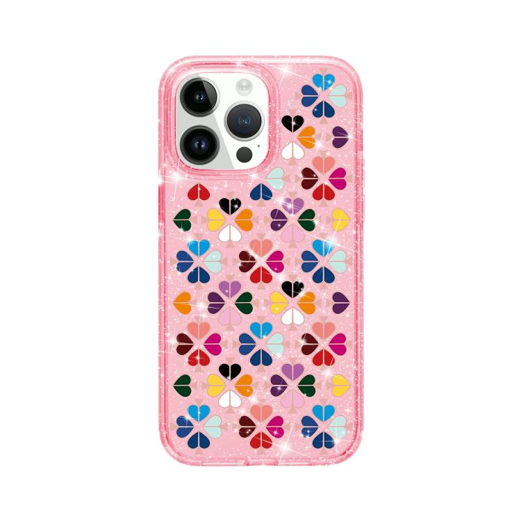 Cover per telefono con motivo a cuori rossi e cristalli scintillanti, For iPhone 14 Pro, For iPhone 14 Pro Max, For iPhone 13 Pro Max, For iPhone 13 Pro