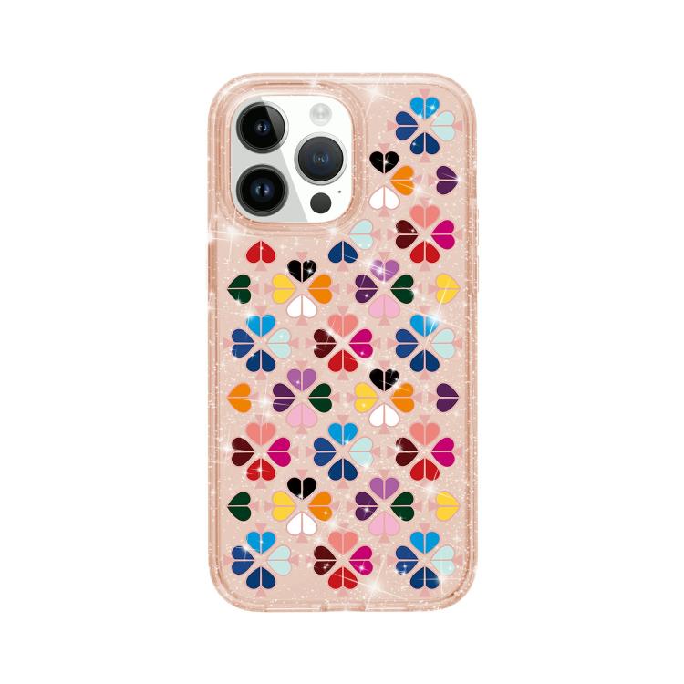 Cover per telefono con motivo a cuori rossi e cristalli scintillanti, For iPhone 14 Pro, For iPhone 14 Pro Max, For iPhone 13 Pro Max, For iPhone 13 Pro