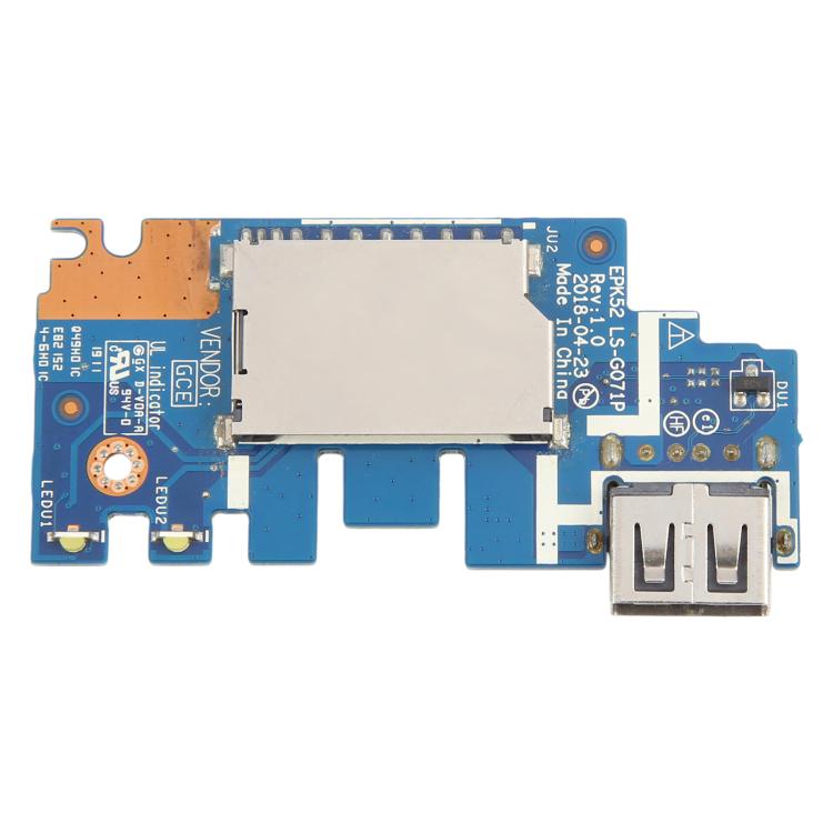 Lettore di schede SD con interfaccia USB LS-G071P, For HP 15-DA 15-DB 250