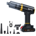 Aspirapolvere combinato per auto SUITU ST-6609C con batteria al litio rimovibile e funzione soffiaggio.