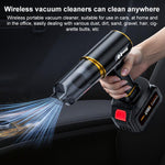 Aspirapolvere combinato per auto SUITU ST-6609C con batteria al litio rimovibile e funzione soffiaggio.