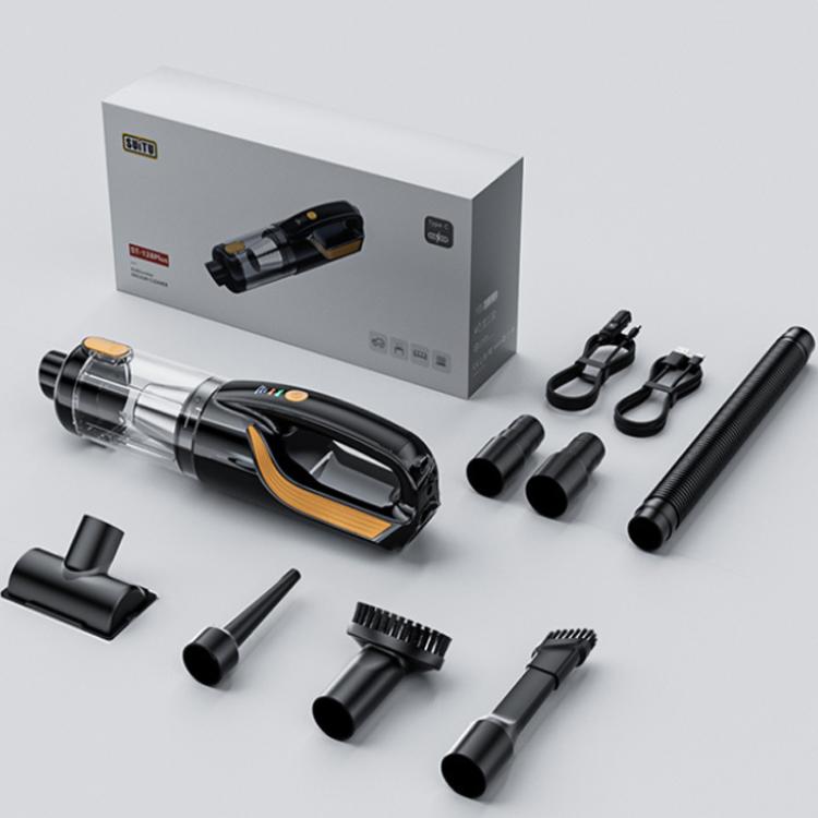 SUITU ST-128Plus 6000mAh Mini aspirapolvere portatile wireless con funzione soffiante e aspirazione per auto