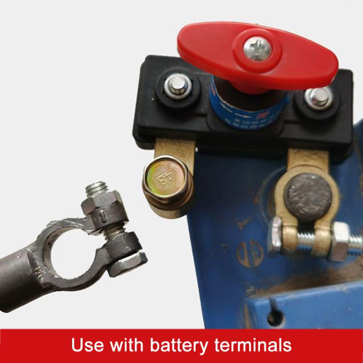 Interruttore di disconnessione batteria multifunzionale per auto, 12V-24V, in rame puro., 12V-24V