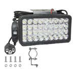 Faro LED ad alta intensità per moto, alimentazione DC 12-85V, Ultra-bright 15 LEDs + Screw, 15 LEDs + Screw + Switch + Clamp + 2.5m Plug, Ultra-bright 30 LEDs + Screw, 30 LEDs + Screw + Switch + Clamp + 2.5m Plug, Ultra-bright 36 LEDs + Screw          ...