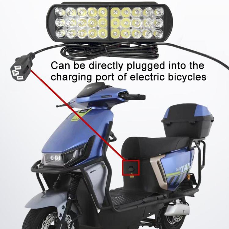 Faro LED ad alta intensità per moto, alimentazione DC 12-85V, Ultra-bright 15 LEDs + Screw, 15 LEDs + Screw + Switch + Clamp + 2.5m Plug, Ultra-bright 30 LEDs + Screw, 30 LEDs + Screw + Switch + Clamp + 2.5m Plug, Ultra-bright 36 LEDs + Screw          ...