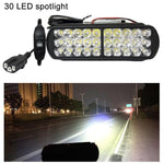 Faro LED ad alta intensità per moto, alimentazione DC 12-85V, Ultra-bright 15 LEDs + Screw, 15 LEDs + Screw + Switch + Clamp + 2.5m Plug, Ultra-bright 30 LEDs + Screw, 30 LEDs + Screw + Switch + Clamp + 2.5m Plug, Ultra-bright 36 LEDs + Screw          ...