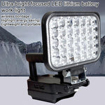 Luce di emergenza a LED portatile da esterno con doppia porta USB, per alloggiamento batteria Dayi, 3 inch Square High Beam, 4 inch Square High and Low Beam, 5 inch Square High and Low Beam, 8 inch Square High and Low Beam