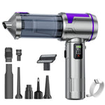 Aspirapolvere portatile con funzione soffiante e aspirazione combinata e display digitale SUITU ST-6708APlus per auto, con motore brushless., ST-6708APlus
