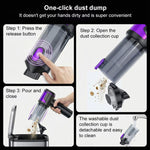 Aspirapolvere portatile con funzione soffiante e aspirazione combinata e display digitale SUITU ST-6708APlus per auto, con motore brushless.