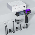 Aspirapolvere portatile con funzione soffiante e aspirazione combinata e display digitale SUITU ST-6708APlus per auto, con motore brushless.