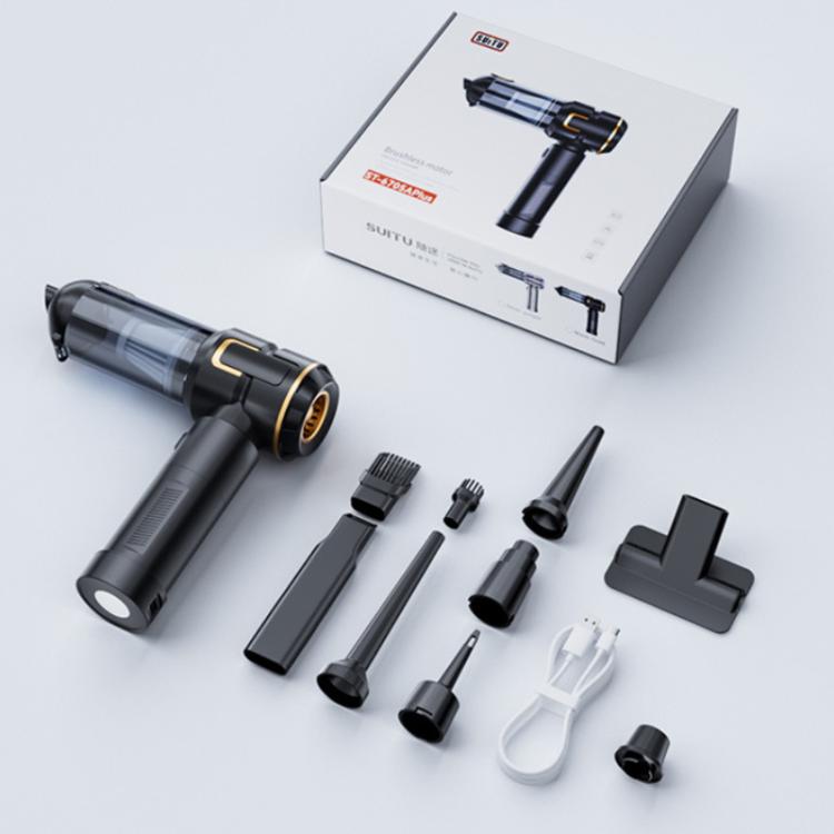 SUITU Aspirapolvere Portatile con Soffiaggio e Batteria Rimovibil