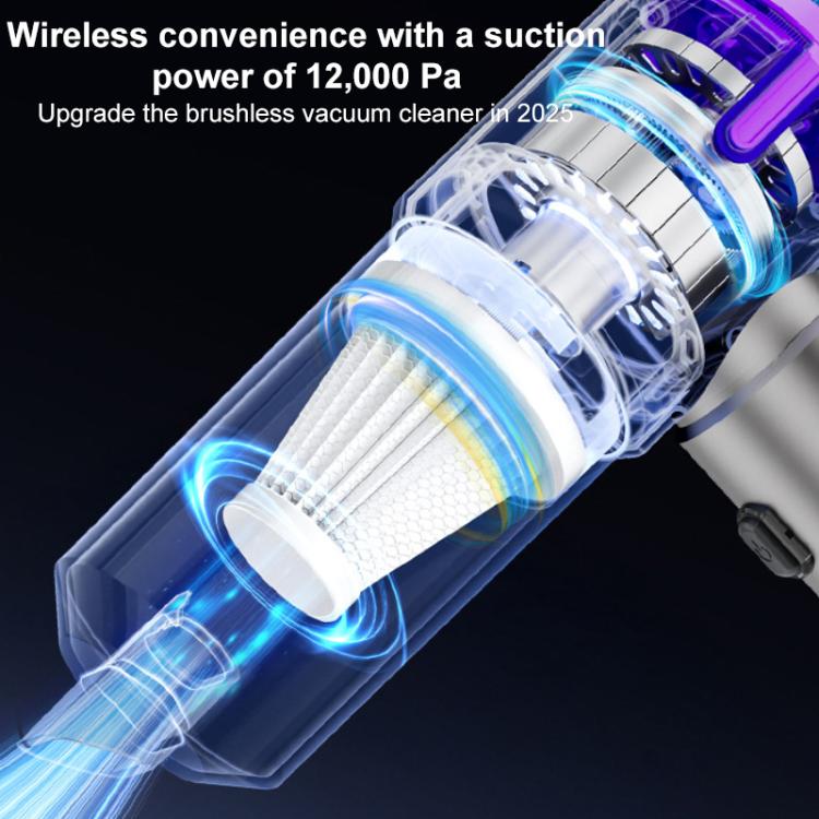 SUITU ST-6642Pro Aspirapolvere portatile per auto con motore brushless da 4000 mAh