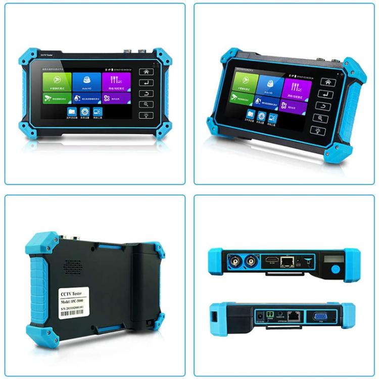 Tester integrato per videosorveglianza SDI coassiale simulato IPC-5200CPlus Network Engineering Treasure, US Plug, EU Plug, UK Plug, AU Plug