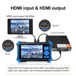 HD-3100Pro Engineering Treasure - Tester per videosorveglianza coassiale 5 in 1, US Plug, EU Plug, UK Plug