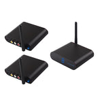 Trasmettitore audio/video wireless 5,8 GHz con 2 ricevitori